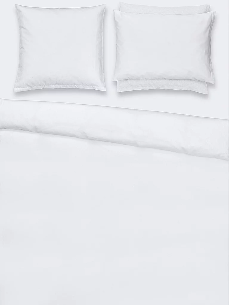 CHRISTIAN FISCHBACHER Taie d'oreiller en satin 70x90cm Blanc blanc